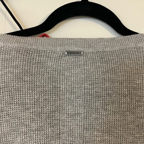 Prana Gray Knit Sweater Womens Small - Picture 7 of 7
